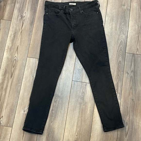 Levis Women’s 32W/30L Black 311 Shaping Skinny - Picture 1 of 5